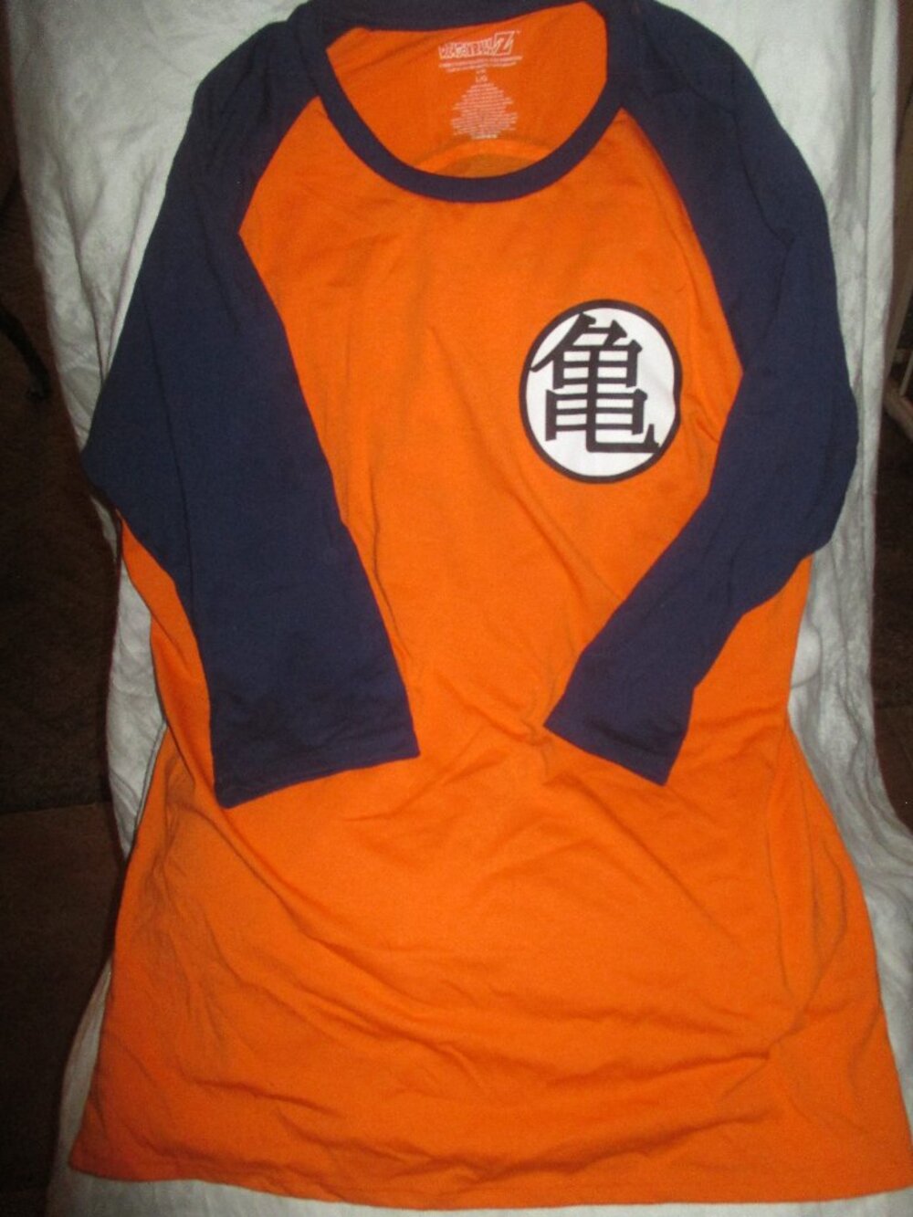 Dragon Ball Z Baseball T Shirt Men's Size Large- NEW- NWOT
